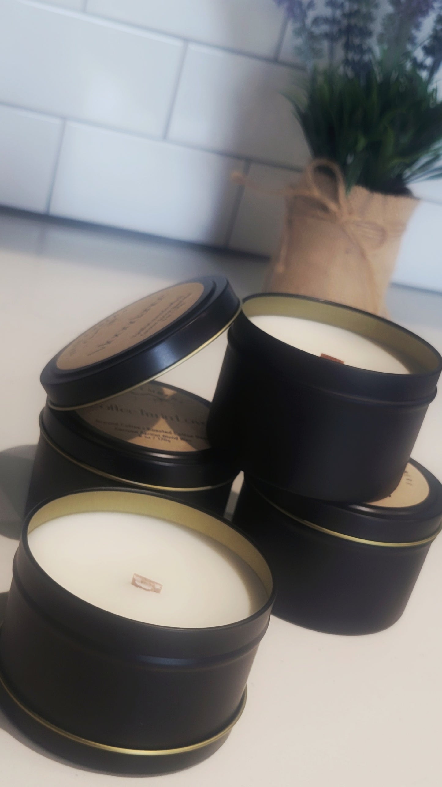 Everyday Tin Candles